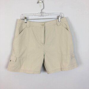 Vintage Cargo Shorts Womens 12 Outdoor Hiking Camping Granola Girl Nature 6"